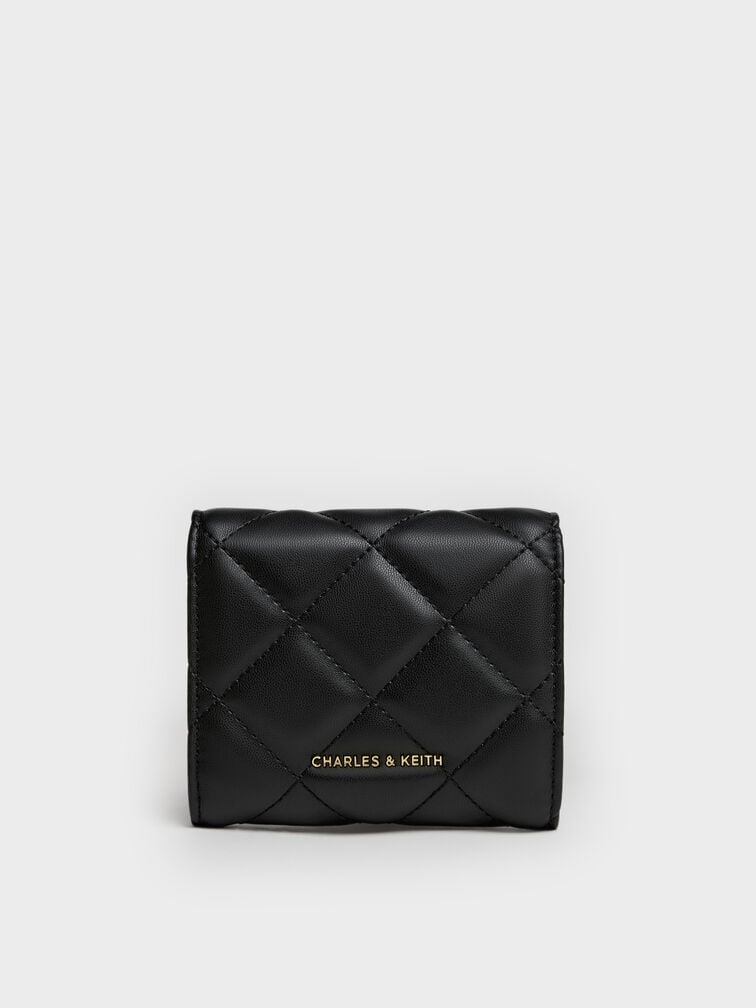 Arrietty Quilted Curved-Flap Wallet