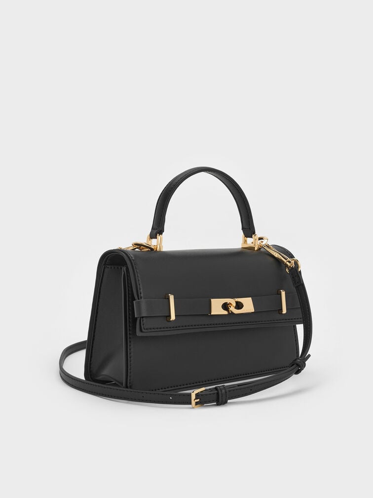 Arlet Belted Top Handle Bag