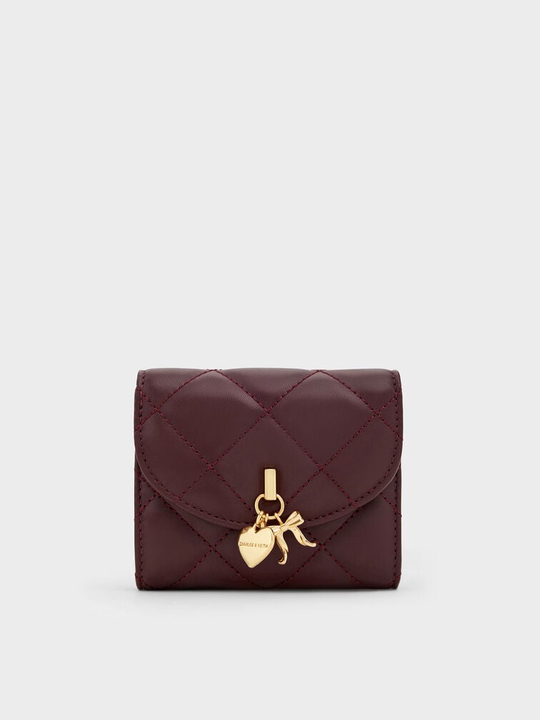 Arrietty Quilted Curved-Flap Wallet