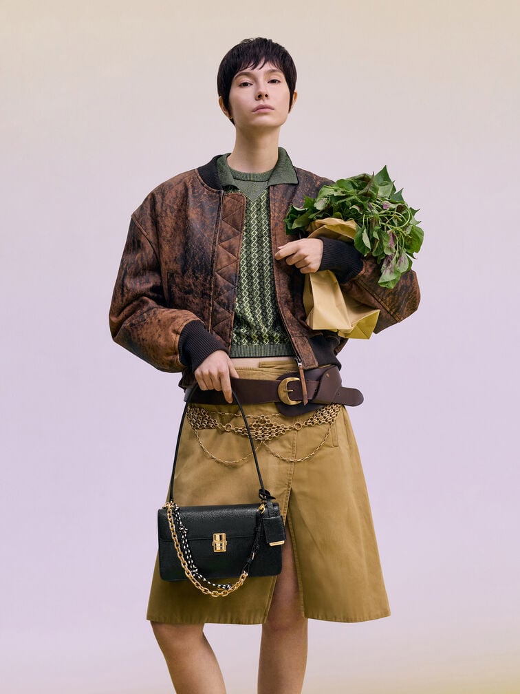 Acelynn Rope-Chain Shoulder Bag