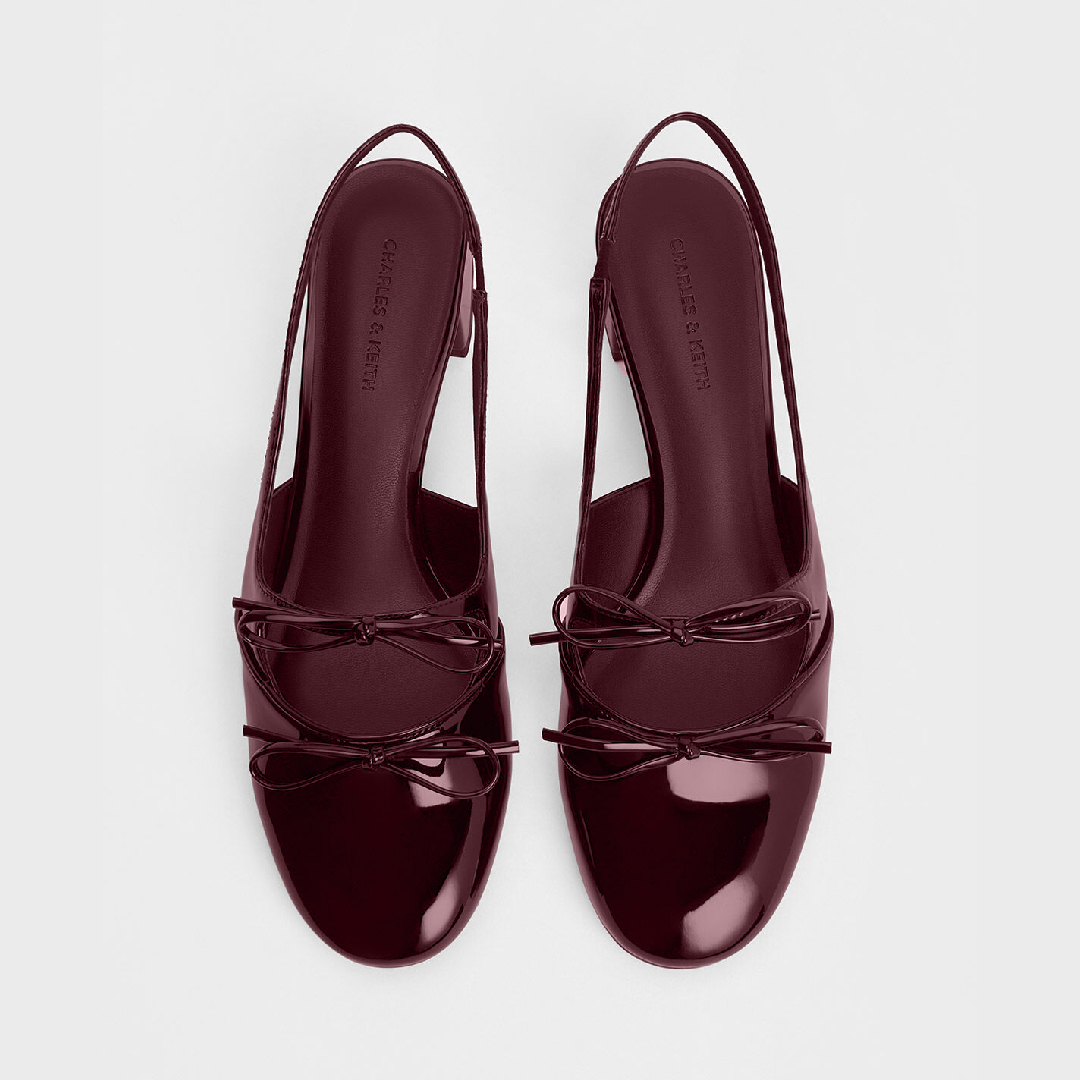 Dorri Double-Bow Slingback Pumps