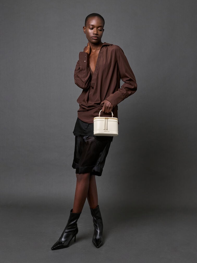 Enola Top Handle Vanity Bag