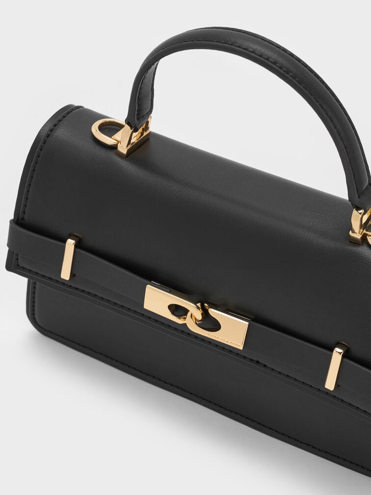 Arlet Belted Top Handle Bag