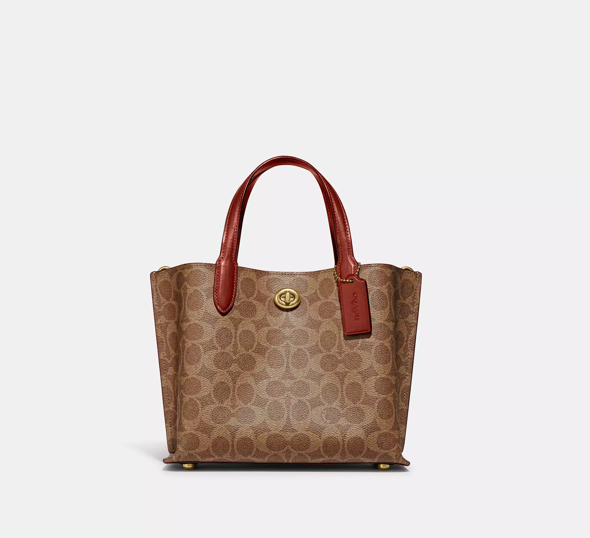 Willow Tote Bag 24 In Signature Canvas