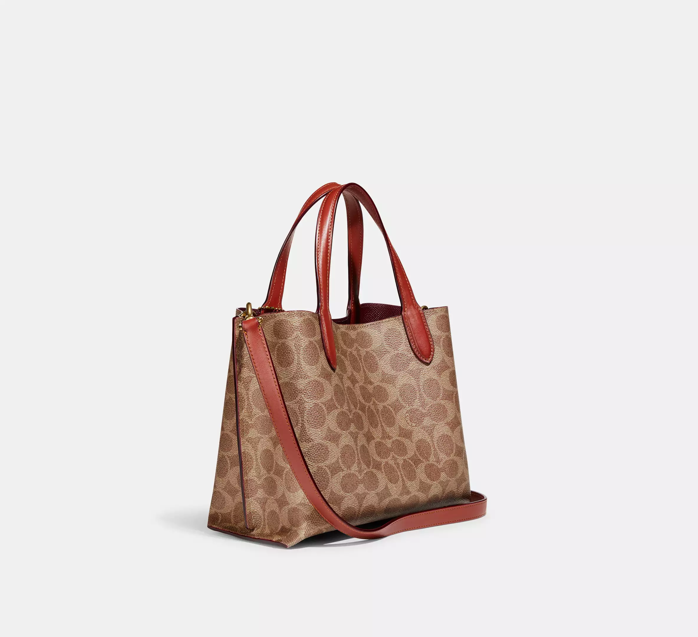 Willow Tote Bag 24 In Signature Canvas
