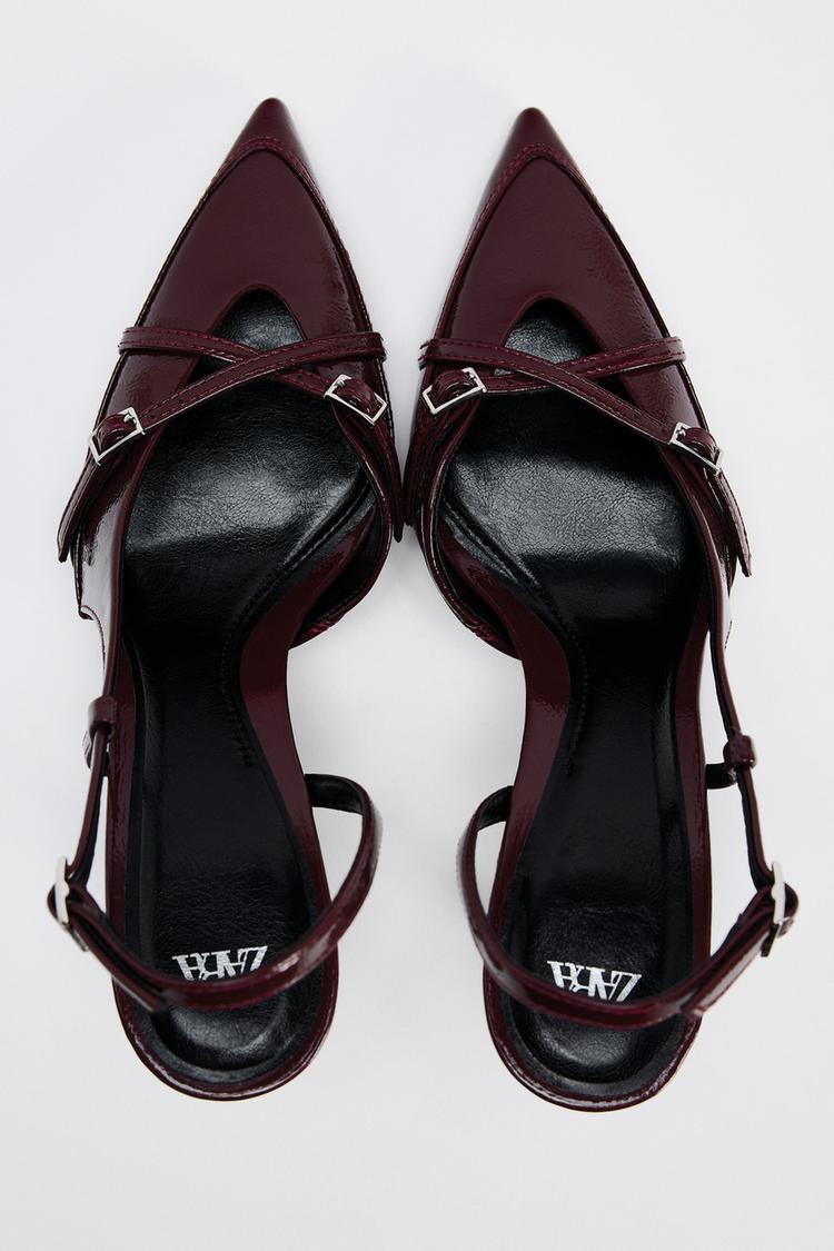 BUCKLE STRAP HEELS