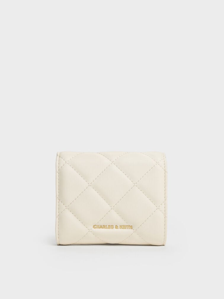 Arrietty Quilted Curved-Flap Wallet