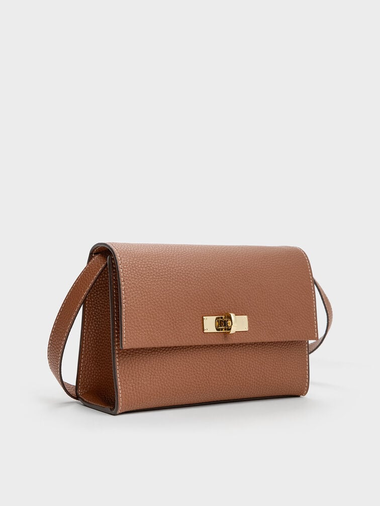 Chance Turn-Lock Crossbody Bag