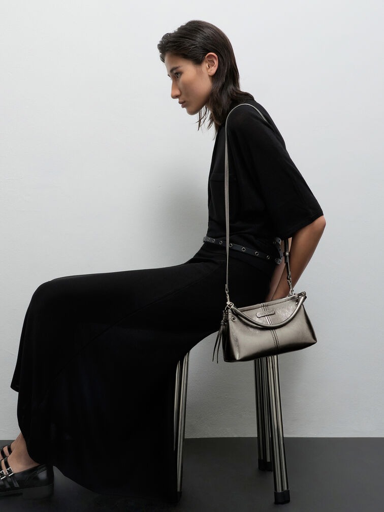 Noane Trapezoidal Handbag