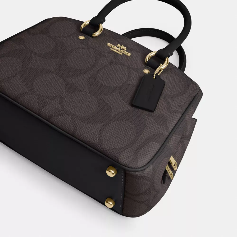 Savannah Small Carryall Bag In Signature Canvas