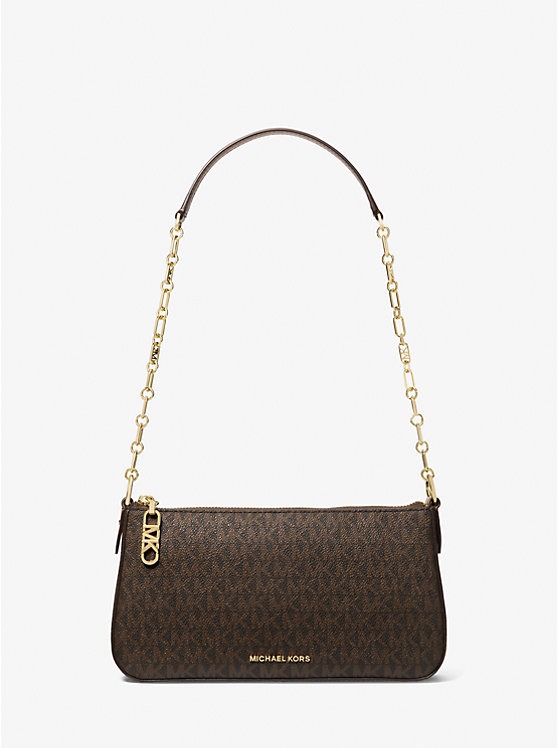 Túi xách Empire Medium Signature Logo Chain-Link Pochette