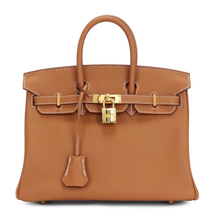 Túi Xách Nữ Hermès Birkin 25 Gold Togo Gold Hardware