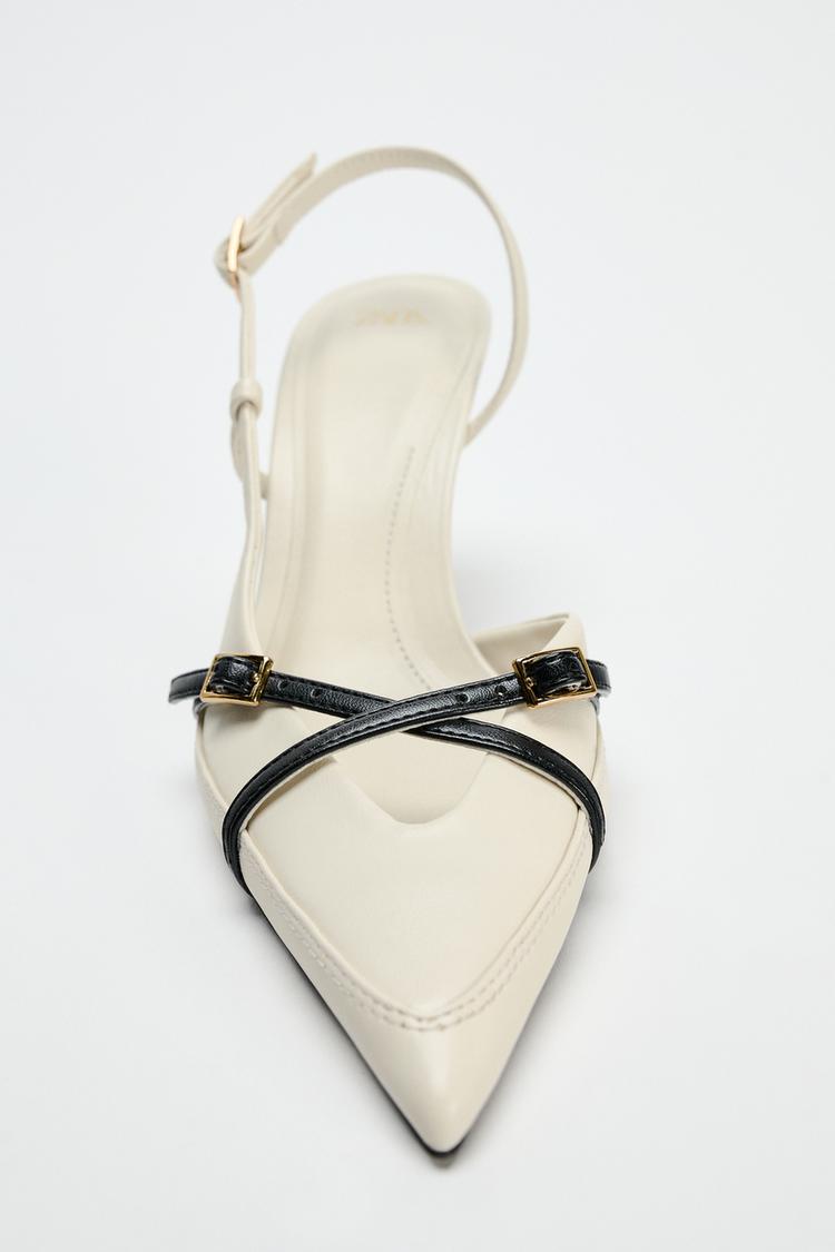 BUCKLE STRAP HEELS