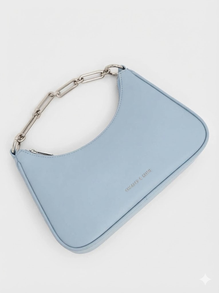 Lane Chain-Link Shoulder Bag