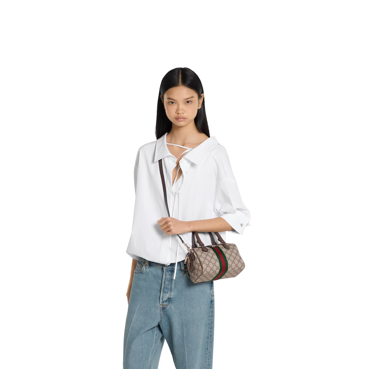 Ophidia Small Boston Bag