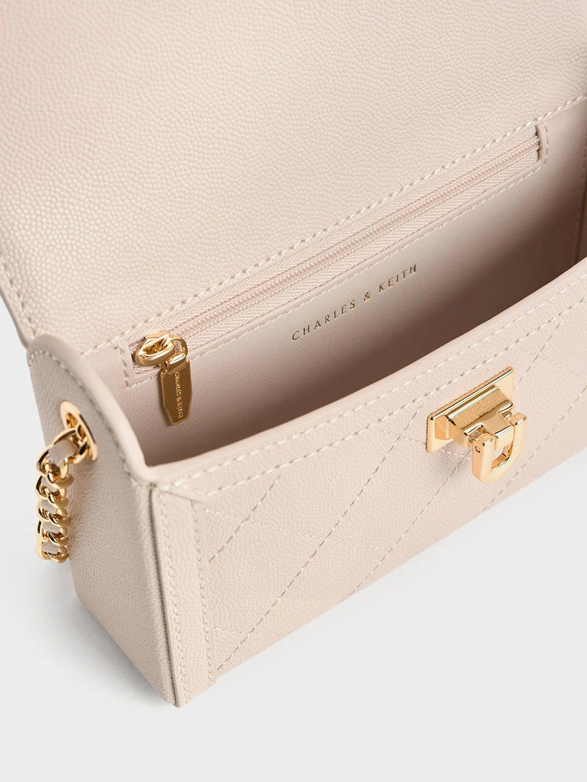 Tallulah Quilted Clutch Bag