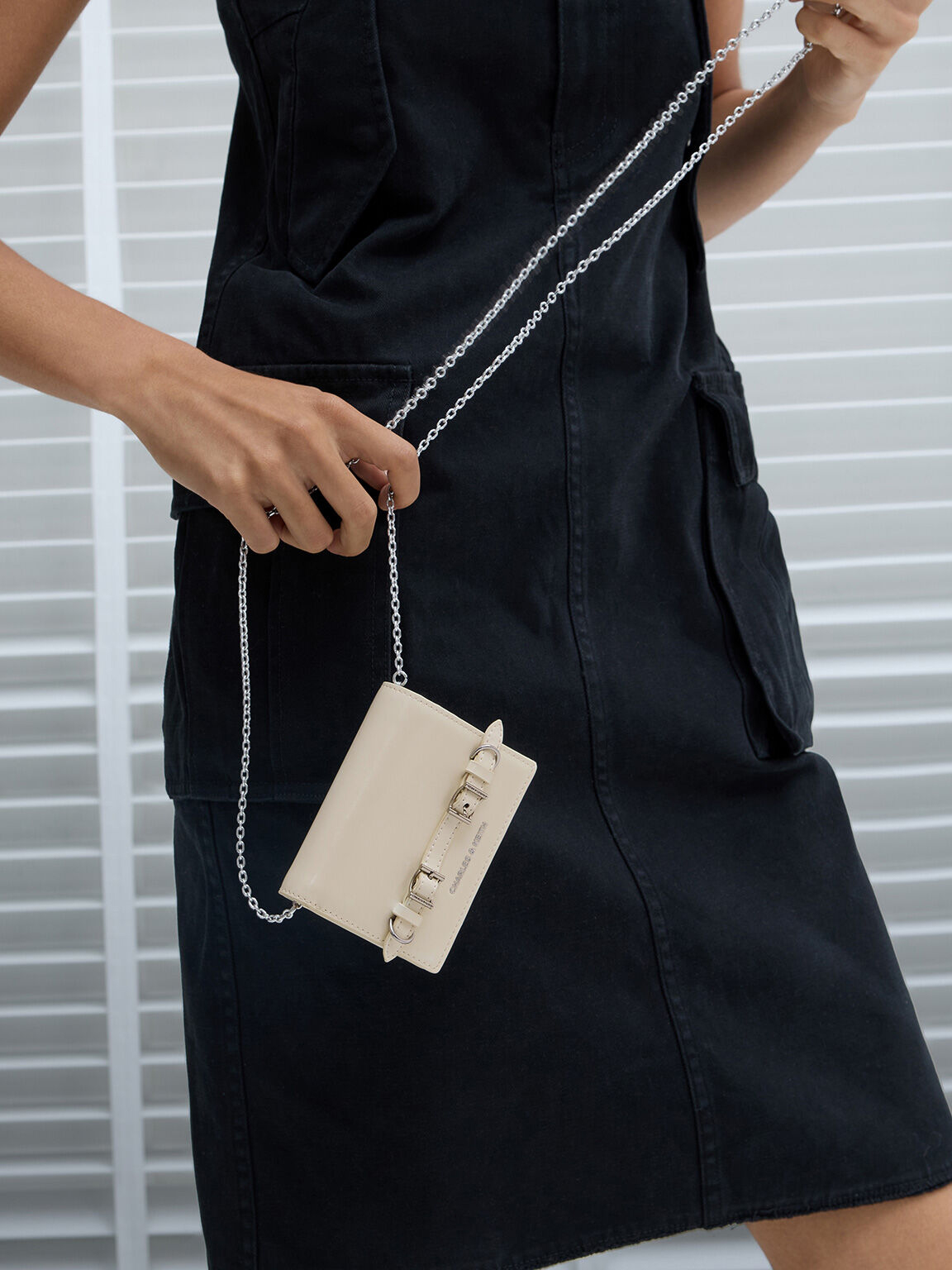 Sloane Chain-Handle Wallet
