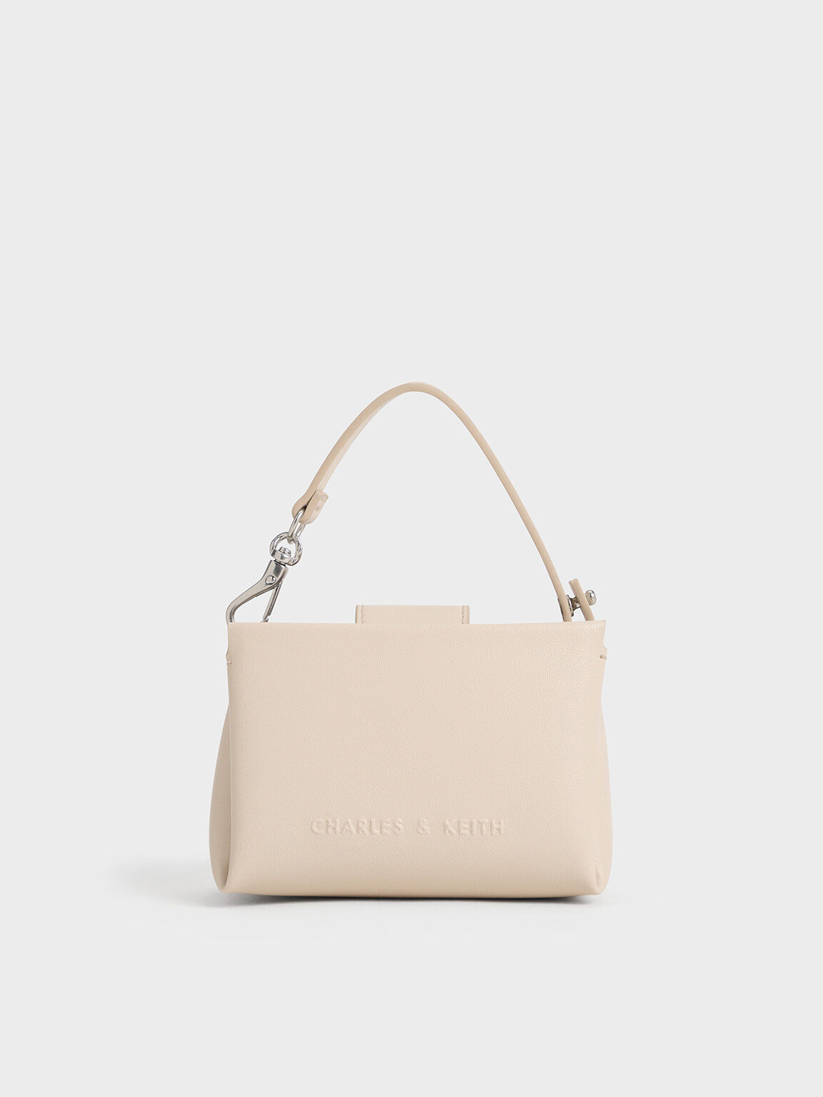 Bosie Metallic Top Handle Pouch