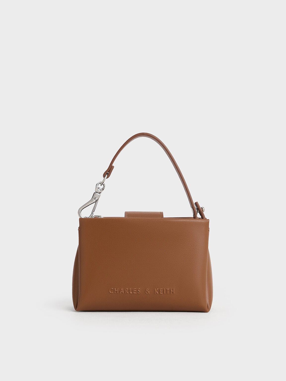 Bosie Metallic Top Handle Pouch