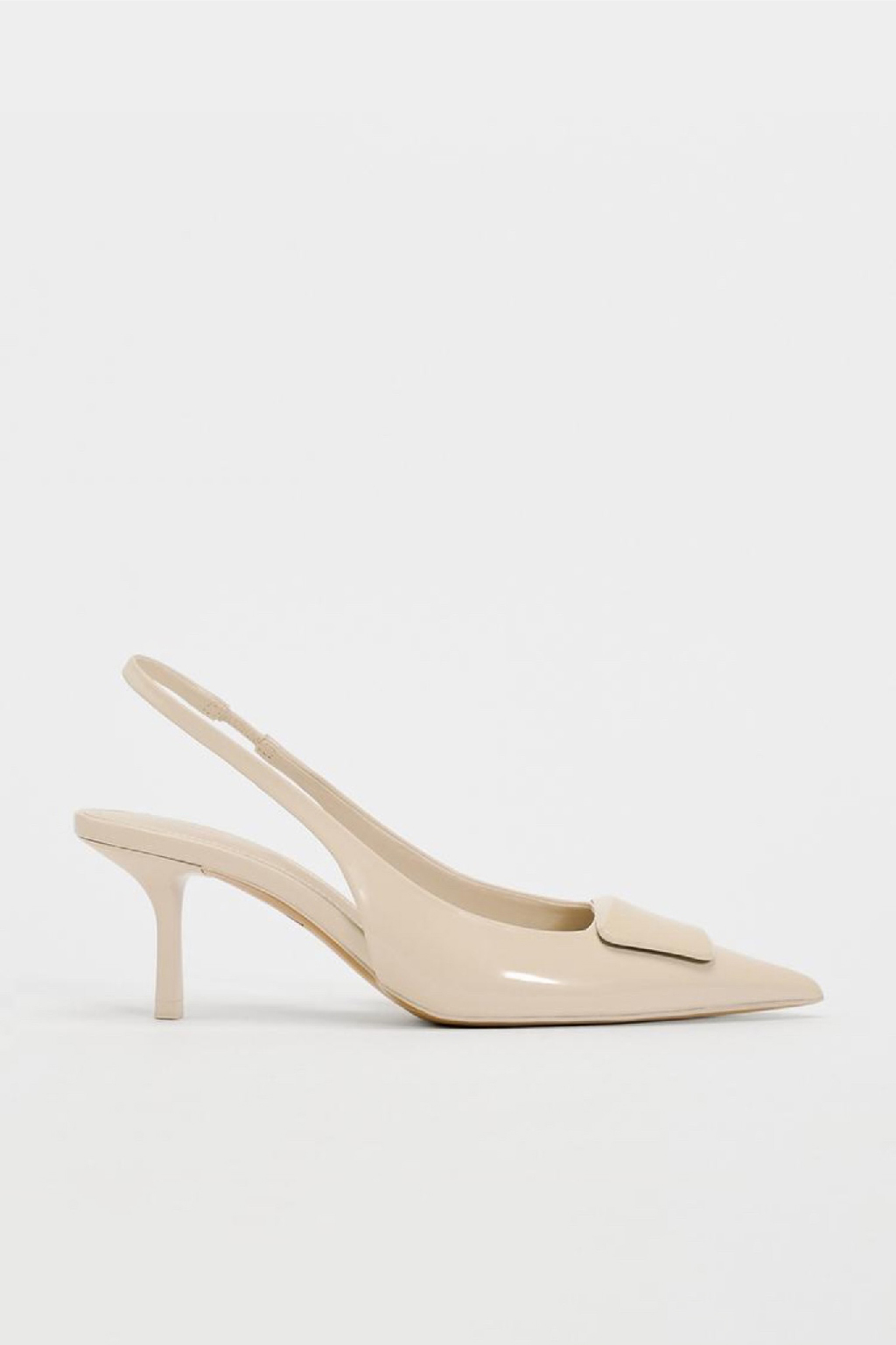 SLINGBACKS WITH HEEL DETAIL