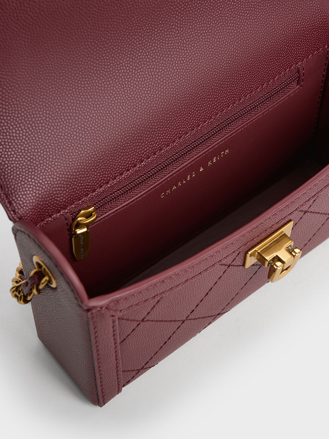 Tallulah Quilted Clutch Bag