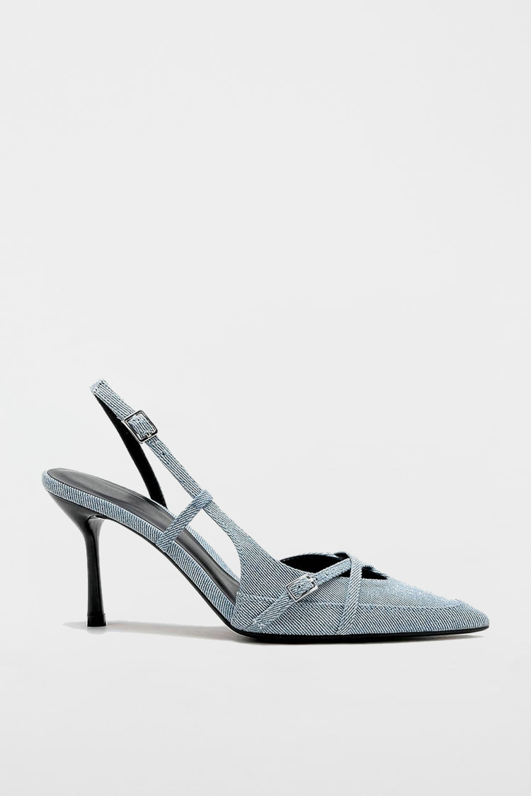 BUCKLE STRAP HEELS