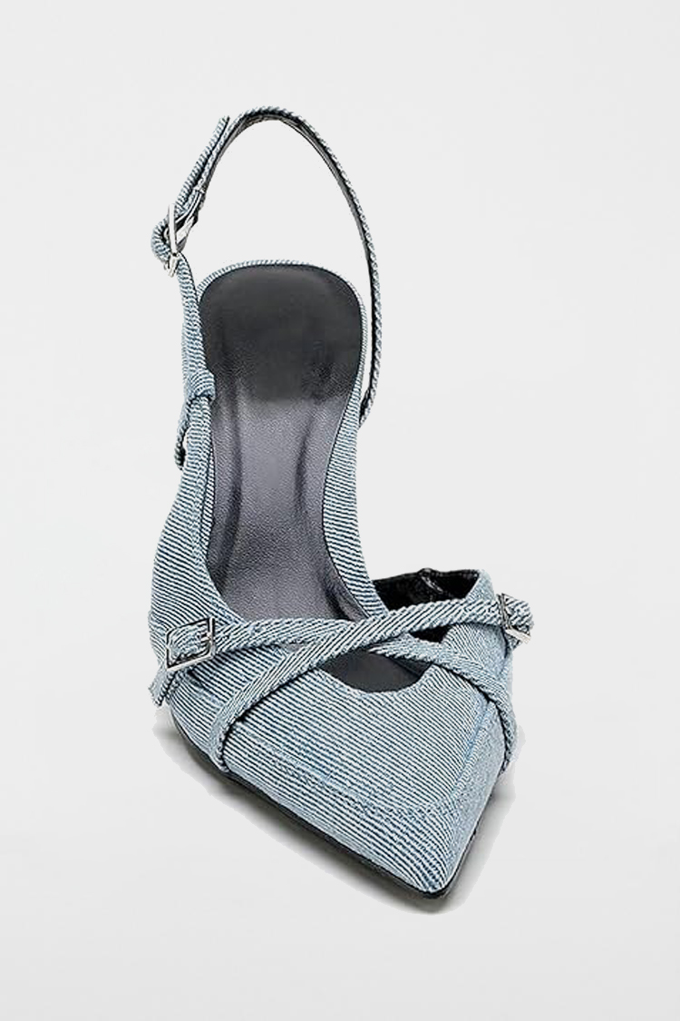 BUCKLE STRAP HEELS