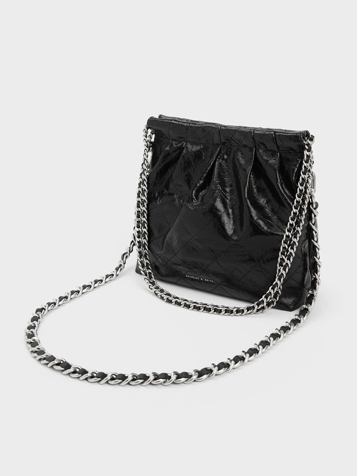 Duo Chain Handle Shoulder Bag