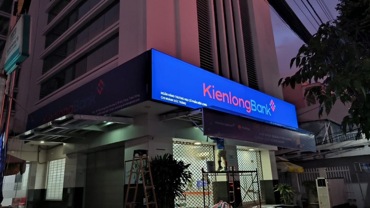 SẢN XUẤT LẮP ĐẶT BIỂN BẢNG KIENLONGBANK SÓC TRĂNG