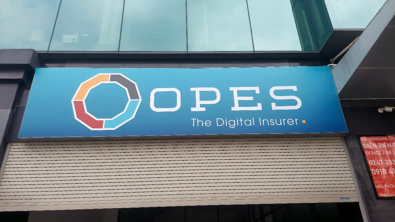 SẢN XUẤT LẮP ĐẶT LOGO OPES