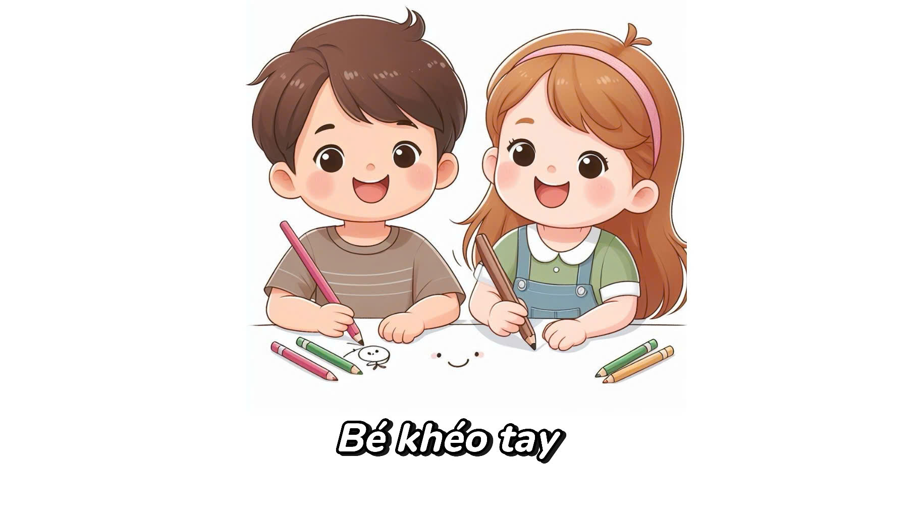 Bé khéo tay