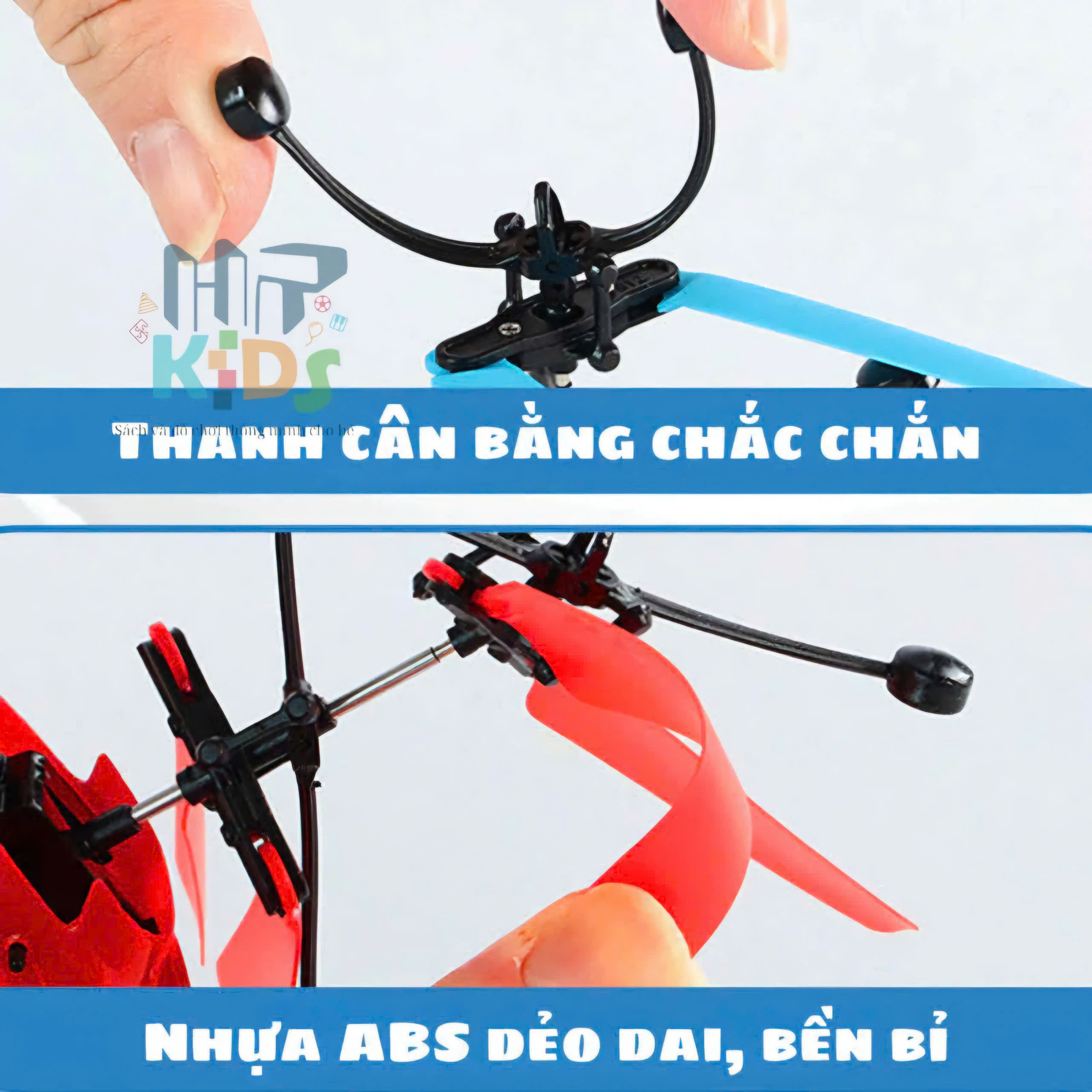 Máy bay trực thăng cảm ứng điều khiển từ xa, kèm điều khiển và dây sạc