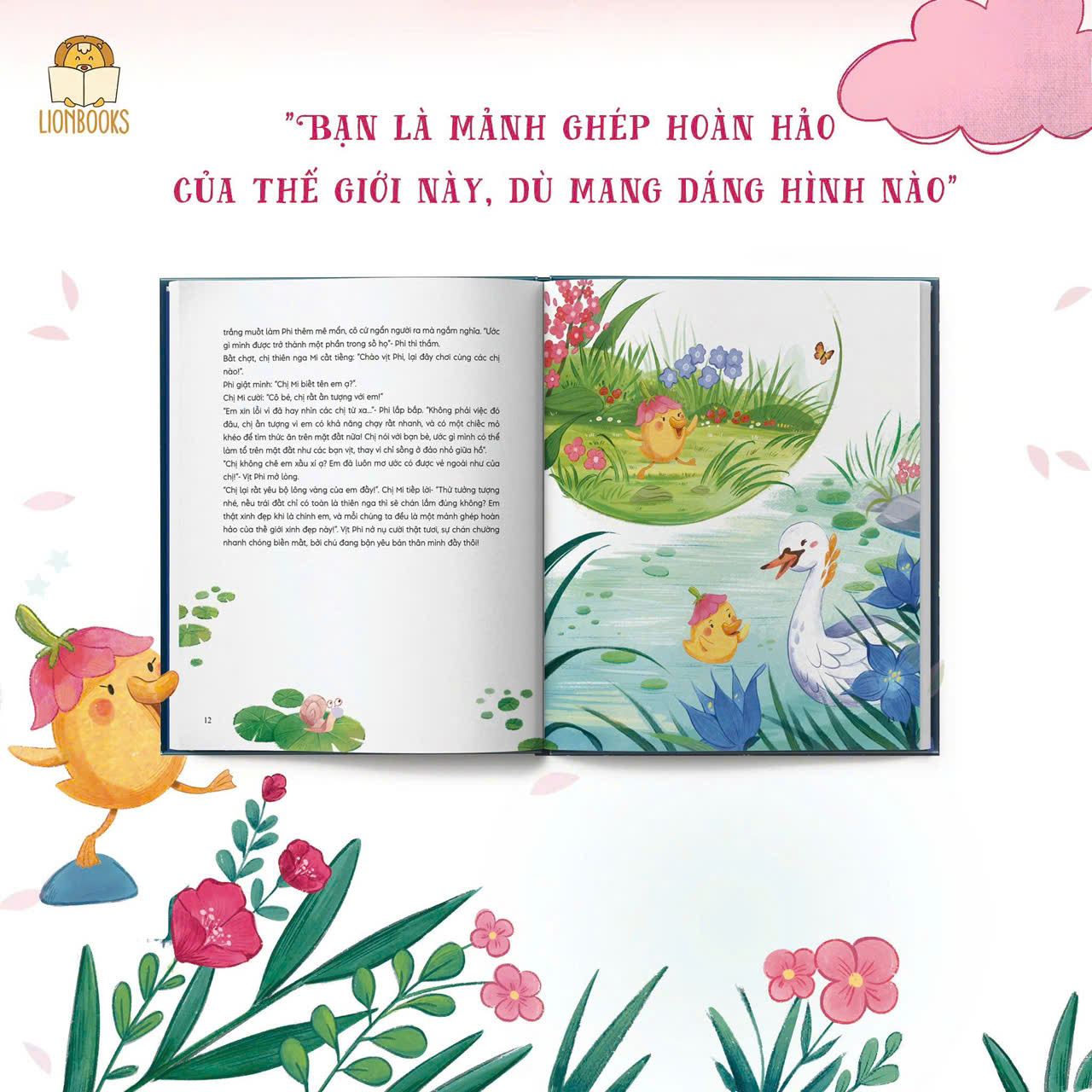Sách - Làng Cổ Tích Bốn Mùa ( Truyện Thiếu Nhi Khám Phá Bốn Mùa Cho Bé) - Bìa Cứng - LionBooks