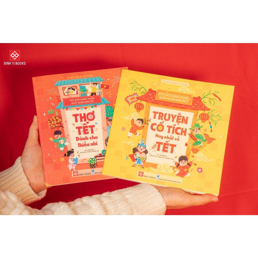 Sách - Tết 2024 - Đọc sách ngày xuân, quây quần đón Tết - Đinh Tị Books