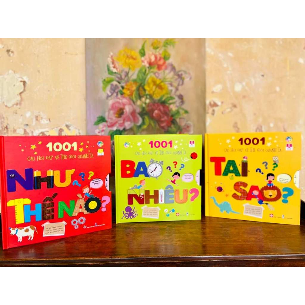 Sách 1001 Câu Hỏi Đáp Về Thế Giới Quanh Ta - Tại Sao, Như Thế Nào, Bao Nhiêu - Đinh Tị
