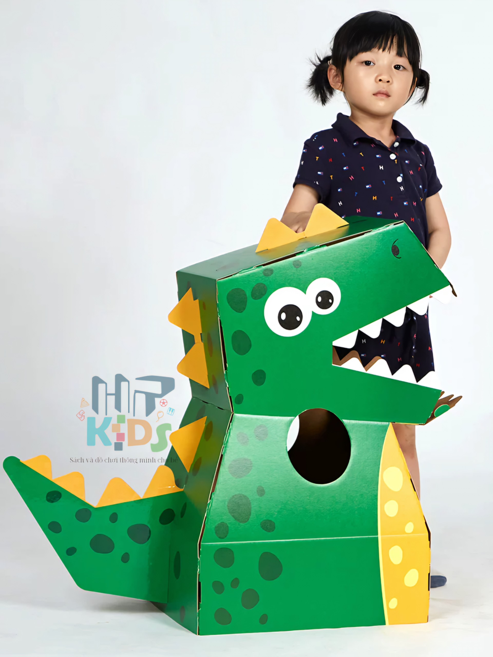 [ Loại 1 size to] Đồ chơi hóa trang khủng long, con lân, ngựa Pony. Đồ chơi trung thu, DIY cho bé