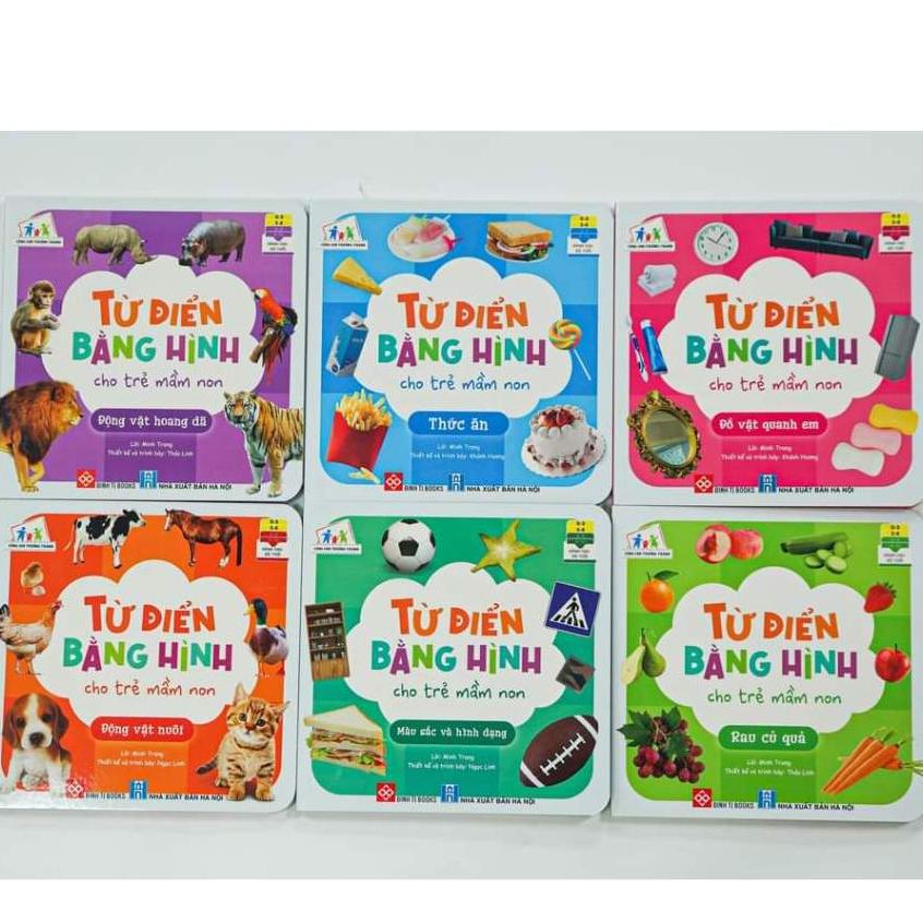 Sách - Từ Điển Bằng Hình Cho Trẻ Mầm Non  - Đinh Tị Books
