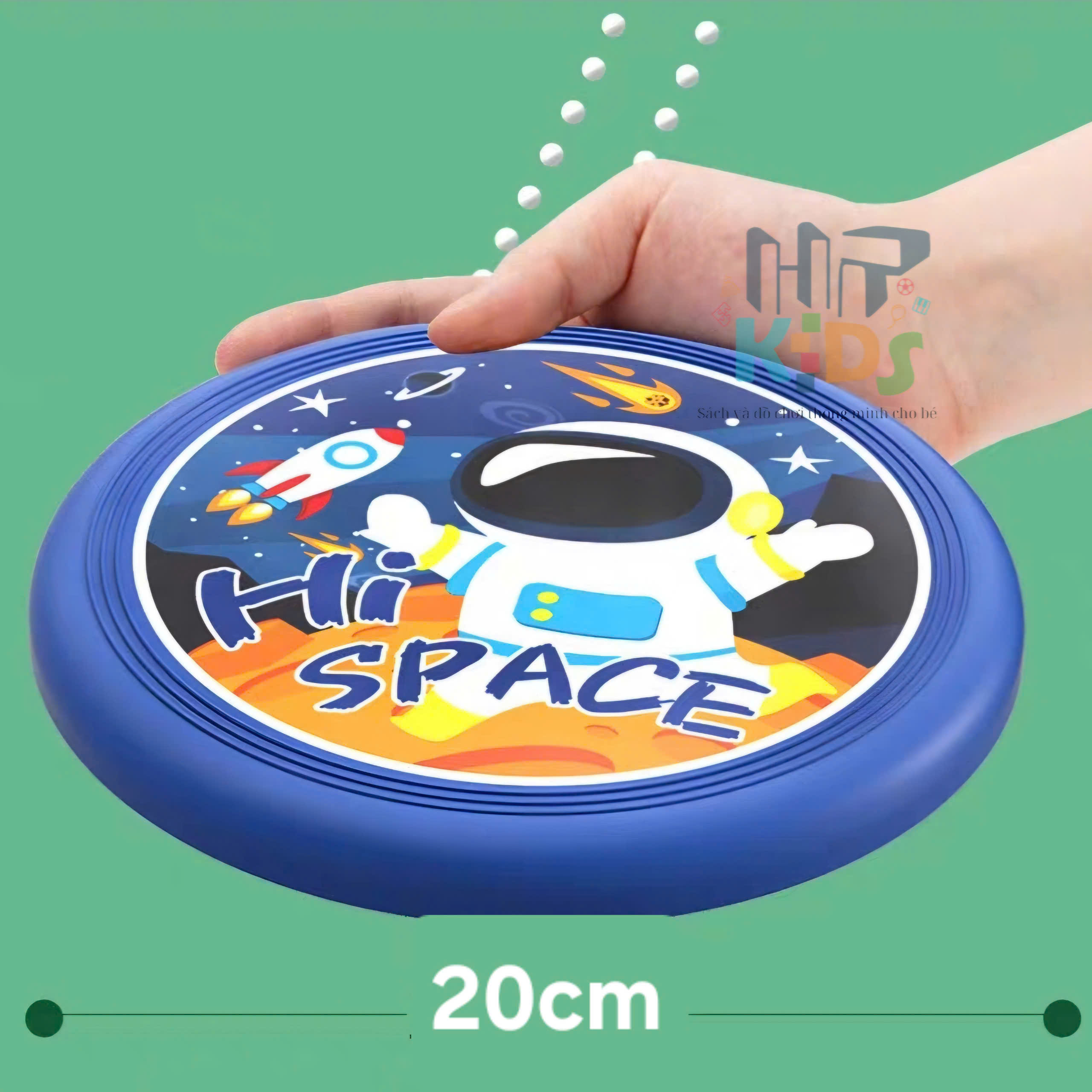 Đồ chơi ném dĩa, đĩa bay mềm, xốp, nhẹ size 20cm cho bé vui chơi vận động ngoài trời