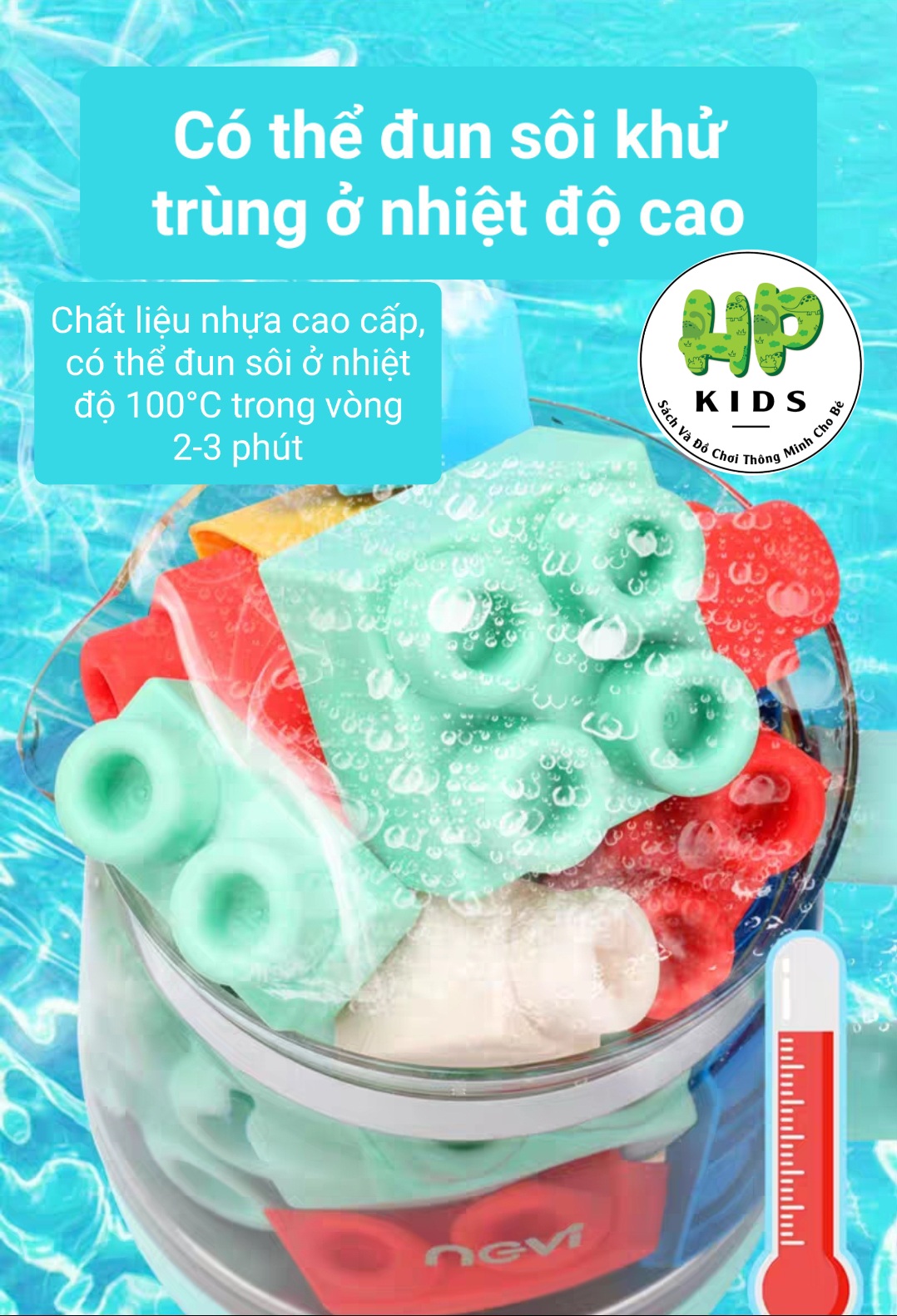 Đồ chơi lắp ráp size lớn cao su mềm cho bé