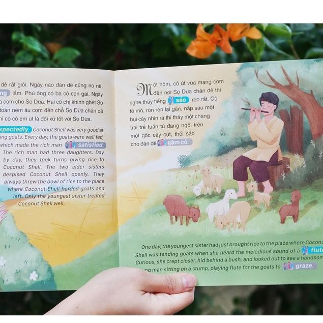 Sách t- Truyện cổ tích song ngữ Việt Nam combo 10 tập - Đinh Tị