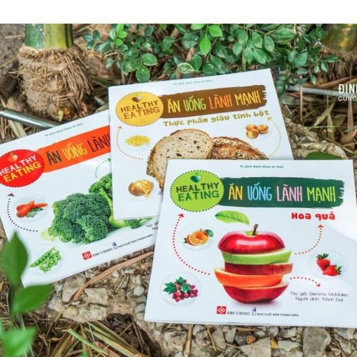Sách - Healthy eating - Ăn uống lành mạnh - Đinh Tị Books