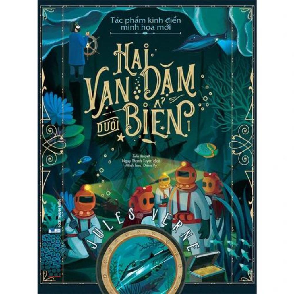 Sách - Hai vạn dặm dưới biển - Đinh Tị Books