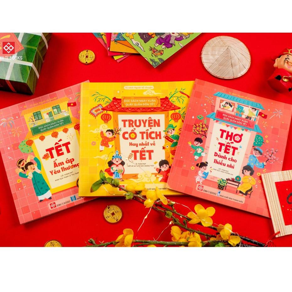 Sách - Tết 2024 - Đọc sách ngày xuân, quây quần đón Tết - Đinh Tị Books