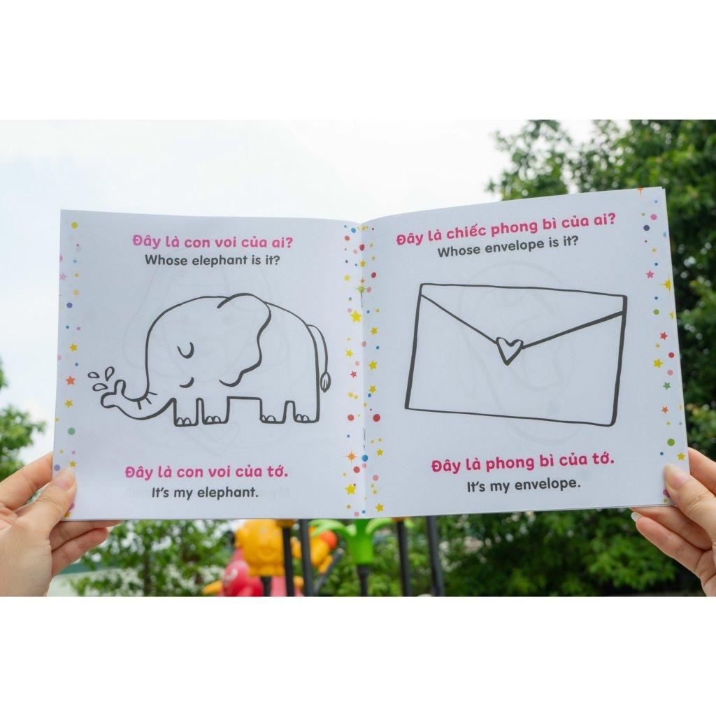 Sách - Tô màu sáng tạo, bé học tiếng Anh - Đinh Tị