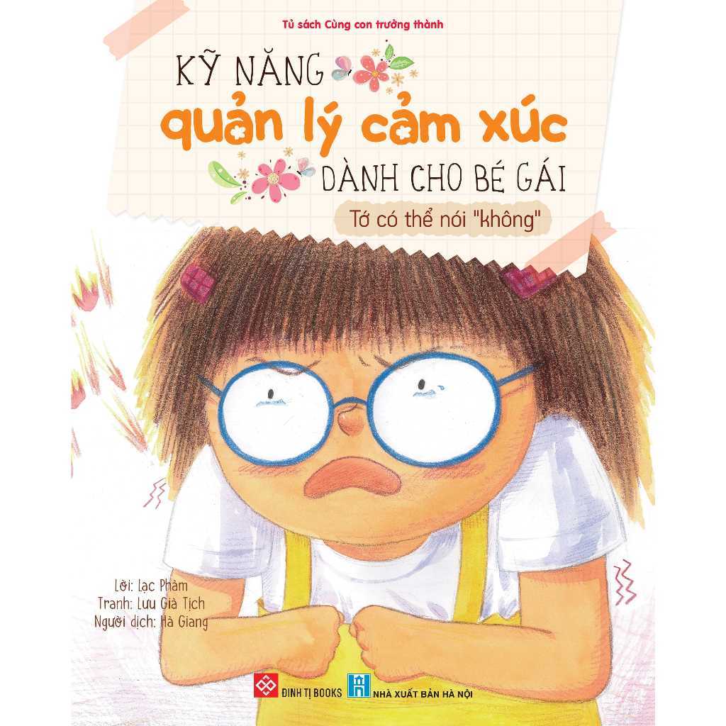 Sách - Kỹ năng quản lý cảm xúc dành cho bé gái - Đinh Tị Books