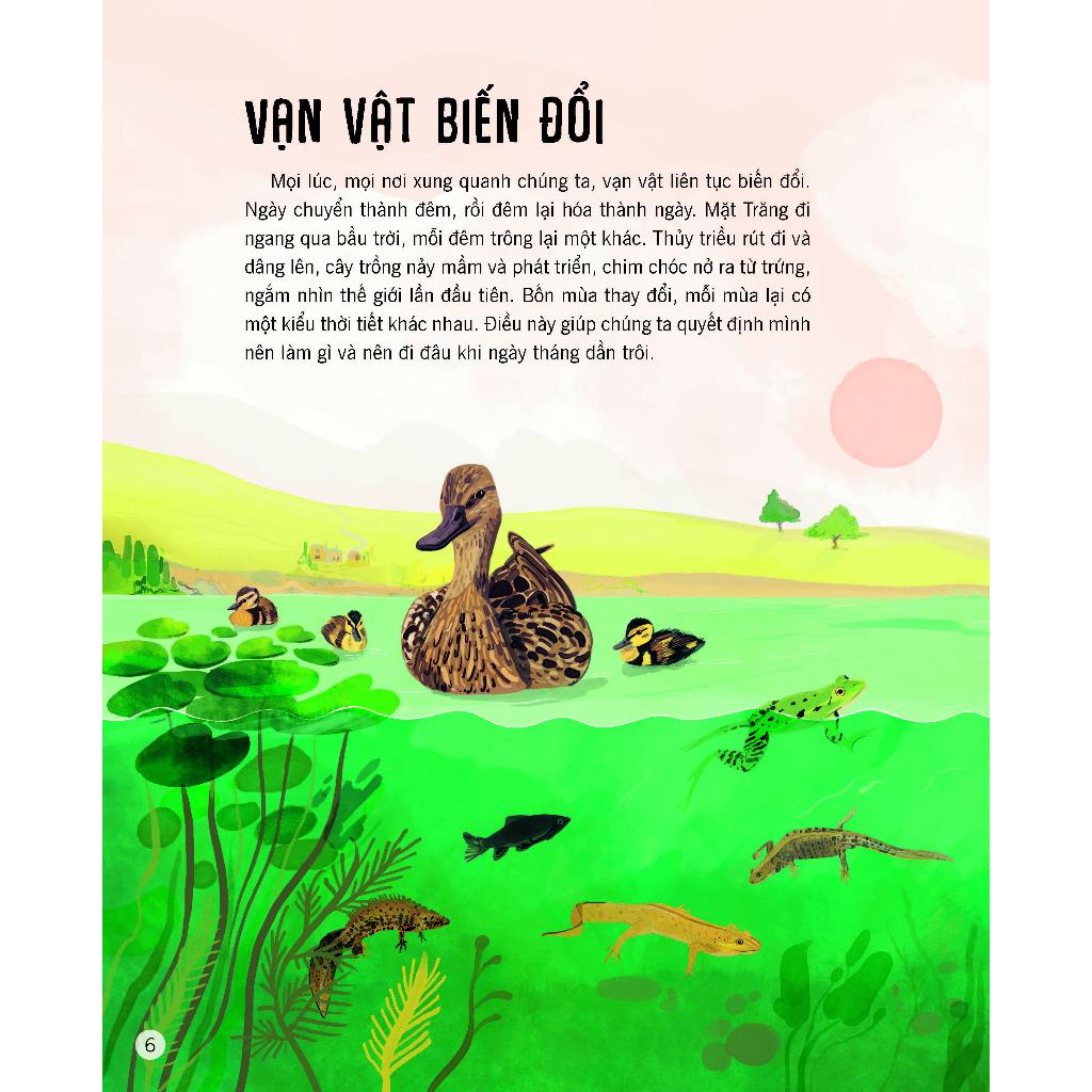 Sách - Vạn vật biến đổi - Bách khoa tri thức cho trẻ từ 6 - 12 tuổi - Đinh Tị Books