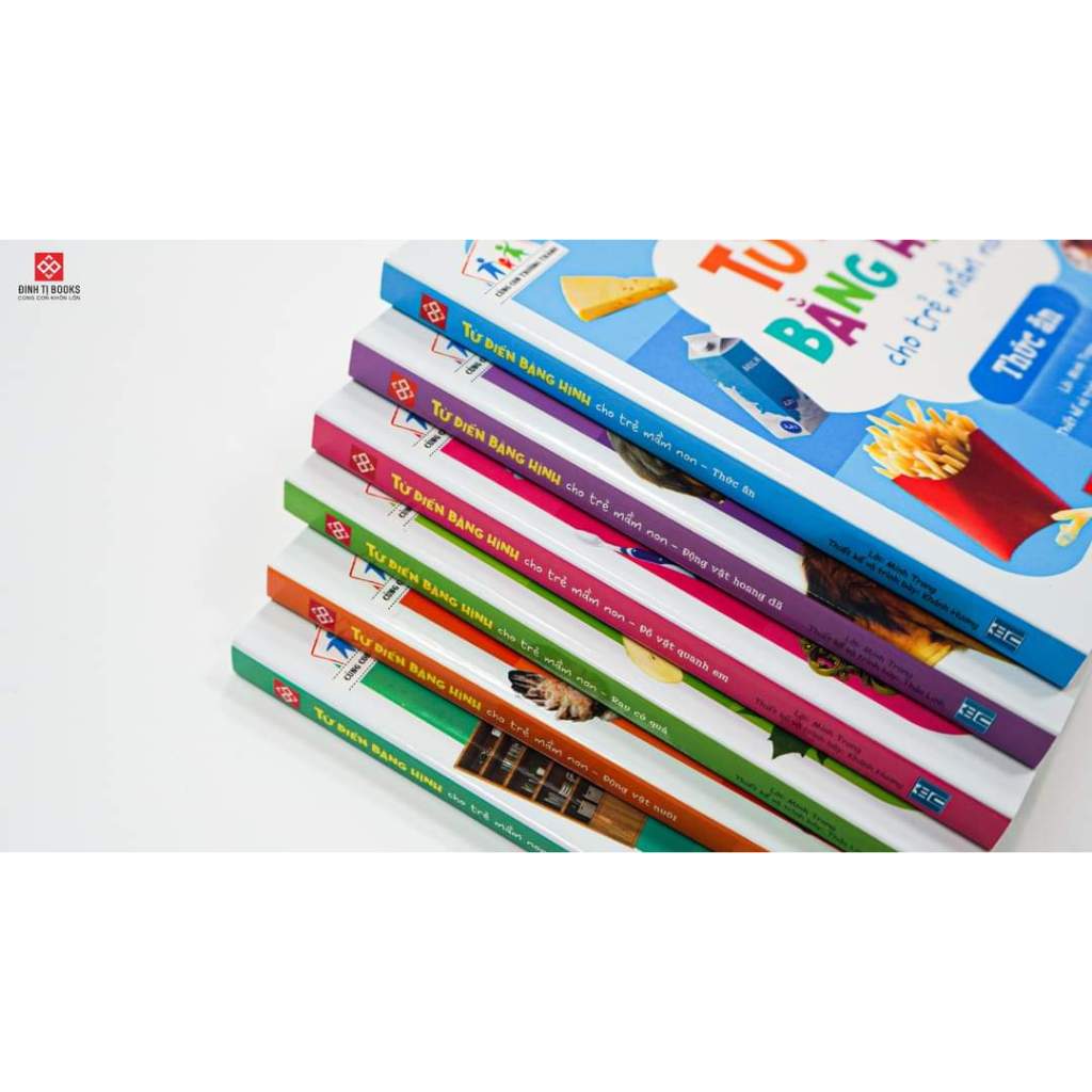 Sách - Từ Điển Bằng Hình Cho Trẻ Mầm Non  - Đinh Tị Books