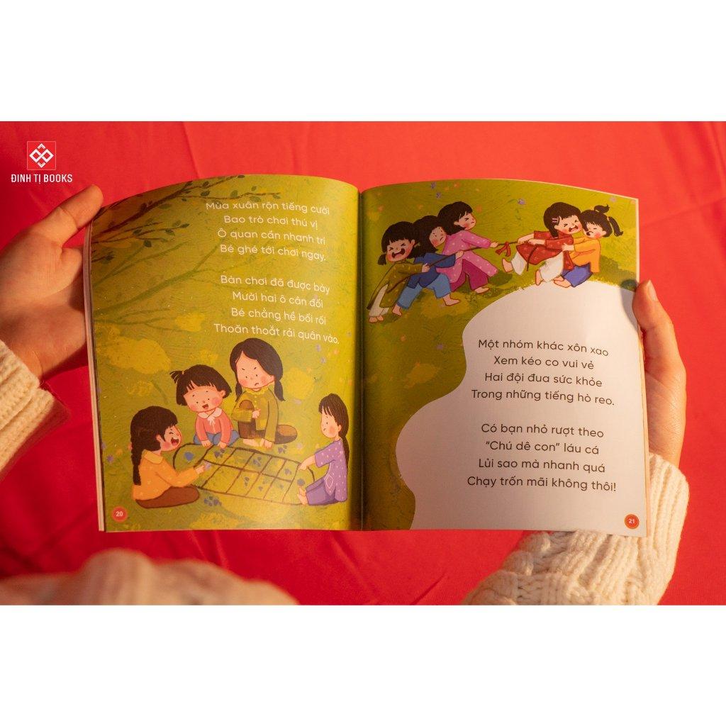Sách - Tết 2024 - Đọc sách ngày xuân, quây quần đón Tết - Đinh Tị Books
