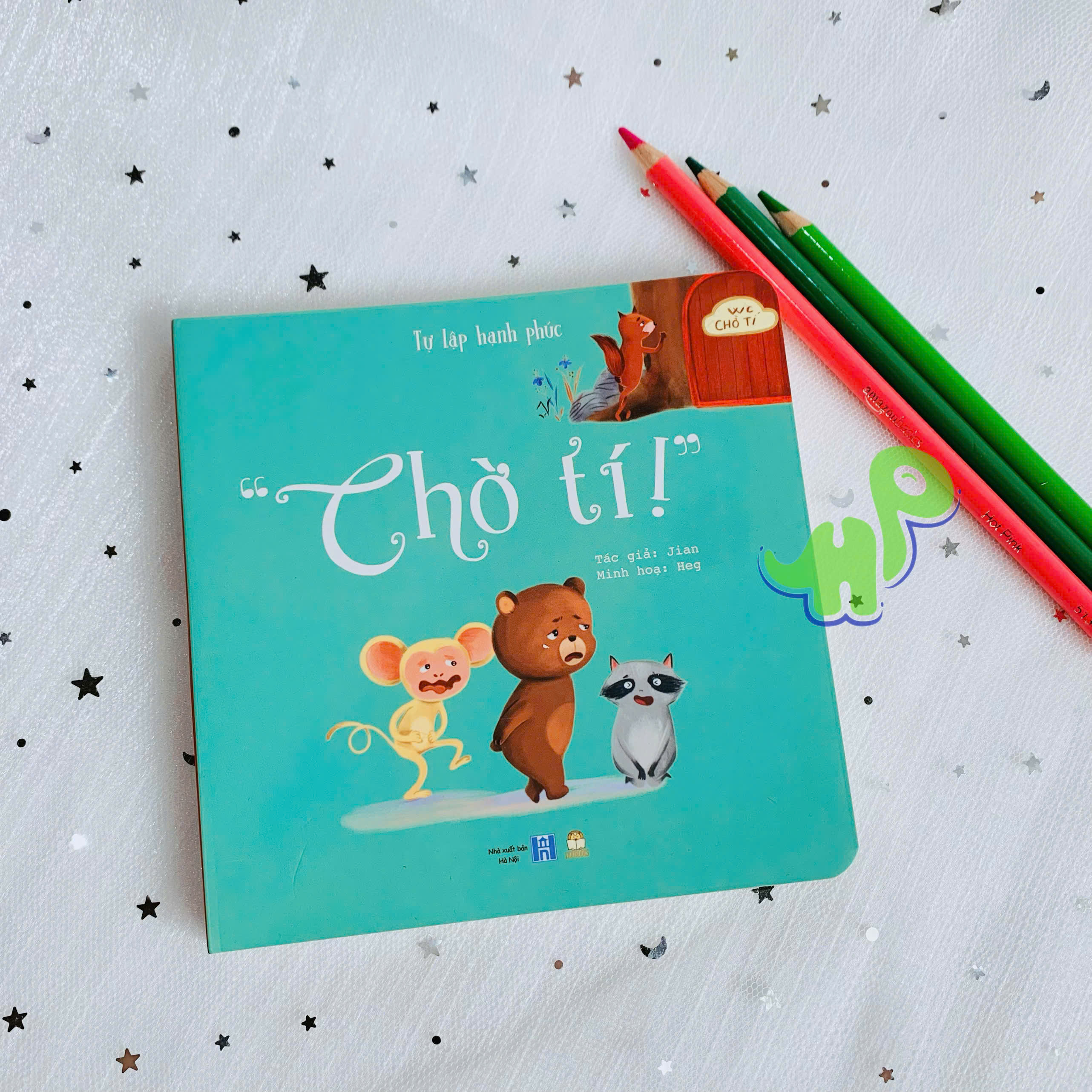 Bộ Tự lập hạnh phúc 4 cuốn bồi cứng - Sách truyện cho bé 1-6 tuổi Lionbooks