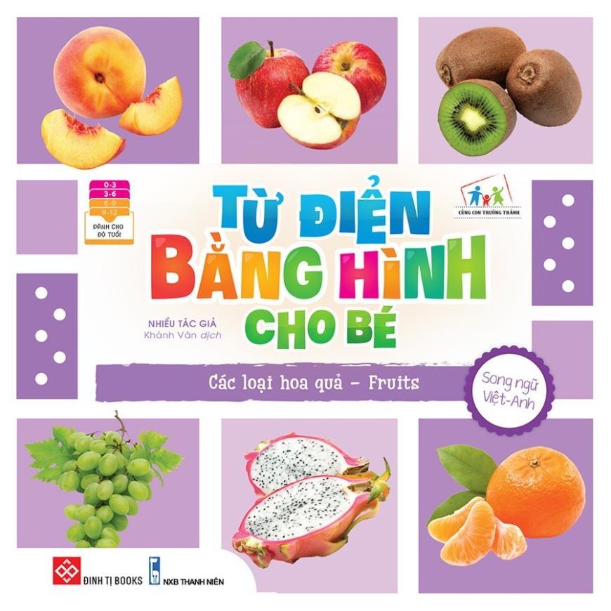Sách - Từ Điển Bằng Hình Cho Trẻ Mầm Non  - Đinh Tị Books
